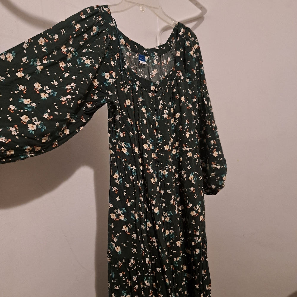 Old Navy Floral Long Sleeve Dress - Picture 3 of 11
